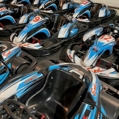 Kart électrique de marque Sodi modèle RTX vendu avec leur chargeur. 12 unités vendues avec faculté de réunion.