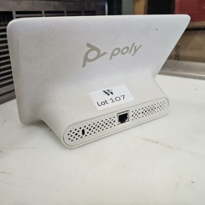 Tablette de commande générale de marque Polycom modèle PolyTC8, permettant la gestion de l’ensemble d’un système de vision conférence Polycom. 8 unités. Vendu à l’unité avec faculté de réunion.