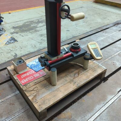 Banc de préréglage Elbo controlli de marque Ucimu modèle Panvision.