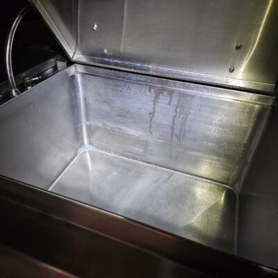 Sauteuse en inox alimentaire de marque Charvet.