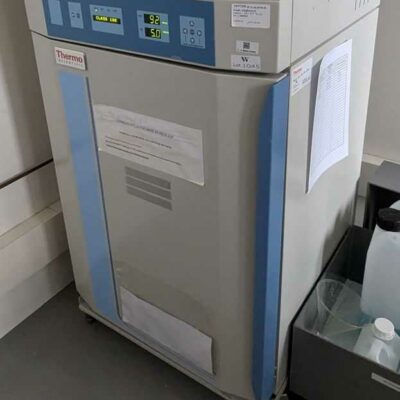 Incubateur CO2 de marque THERMO modèle  Series 8000 DH. 2 unités. Vendu à l’unité avec faculté de réunion. Localisation : 1L27