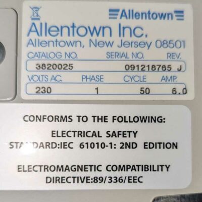 Hotte ATS 5 de marque ALLENTOWN. Localisation : 1A