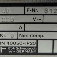 Etuve U40 ms de marque MEMMERT. Localisation : 1L17 – Image 4