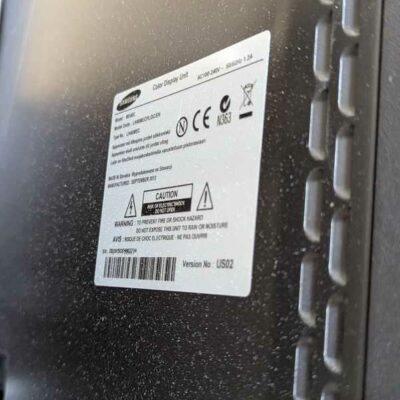 Moniteur 40 pouces de marque SAMSUNG modèle ME40C. Localisation : Canada hall