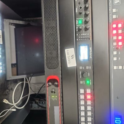Processeur audio numérique de marque Biamp modèle Tesira Forté CI. Localisation : 9 avenue Percier 75008 Paris