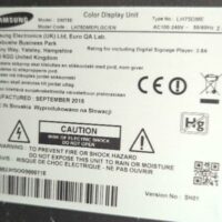 Téléviseur 75 pouces de marque Samsung modèle LH75DME vendu sans pied. 3eme – Image 2