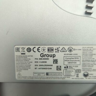 Système de visioconférence de marque Logitech comprenant une caméra modèle V-U0032, un hub modèle Group V-U0036, et une télécommande.
Unités : 6 
salle réunion -2 / salle réunion rdc / salle réunion rdc haut