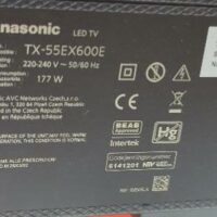 Téléviseur 55 pouces de marque Panasonic modèle TX-55EX600E, avec fixation murale. Localisation : 6 rue Duret - 75116 Paris : rdc haut – Image 2