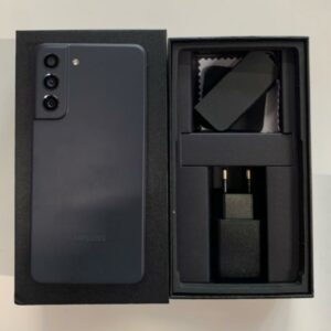 Smartphone Samsung Galaxy S21 FE 5G (6GB + 128GB) coloris "graphite". Dans sa boîte, chargeur inclus.
20 Unités, vendu avec faculté de réunion.