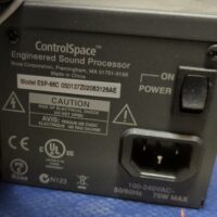 Processeur audio numérique de marque Bose modèle ControlSpace ESP-88C. Localisation : 10 rue du Ballon - 93160 Noisy-le-Grand – Image 3