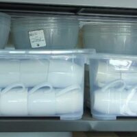 Lot de vaisselle comprenant assiettes plates et assiettes creuses en porcelaine blanche (environ 100), mugs (environ 100), saladiers en verre transparent (environ 30) on y joint des cloches micro-ondes en plastique (voir détails sur photos). Localisation : 10 rue du Ballon - 93160 Noisy-le-Grand – Image 2