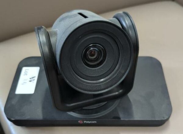 Caméra digitale orientable de marque Polycom modèle MPTZ-11. 19 unités. Vendu à l'unité avec faculté de réunion. Localisation : 10 rue du Ballon - 93160 Noisy-le-Grand