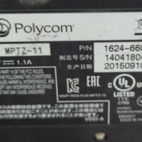 Caméra digitale orientable de marque Polycom modèle MPTZ-11. 19 unités. Vendu à l'unité avec faculté de réunion. Localisation : 10 rue du Ballon - 93160 Noisy-le-Grand – Image 2