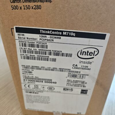 Mini pc Desktop de marque Lenovo ThinkCentre M710q i5 8G+256G (New).
12 unités vendues avec faculté de réunion.