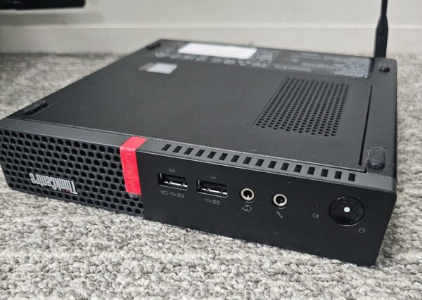 Mini pc Desktop de marque Lenovo ThinkCentre M710q/M900 i5 8G (old). Vendus non testés en l'état. 48 unités vendues avec faculté de réunion. Localisation : 10 rue du Ballon - 93160 Noisy-le-Grand