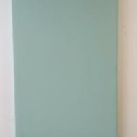 Panneau acoustique suspendu recouvert de tissu chiné, divers coloris. Dimension panneau : 60 x 120 x 5 cm. 10 unités. Vendu à l'unité avec faculté de réunion. (1er bat A : 5 / RDC bat A : 5) – Image 2