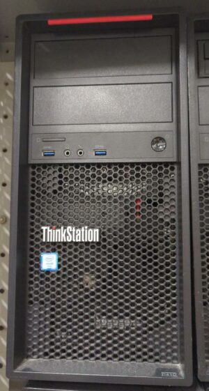 Station de travail de marque Lenovo modèle ThinkStation P410. 2 unités. Vendu à l'unité avec faculté de réunion. (ss bat A salle 3)
