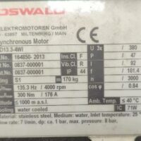 Moteur électrique Oswald (voir détails sur photos). (bat B) – Image 2