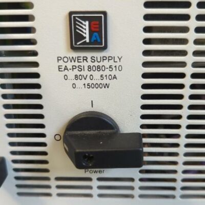 Alimentation stabilisée rackable de marque EA psi modèle 8080-510. 4 unités. Vendu à l’unité avec faculté de réunion. (bat B)