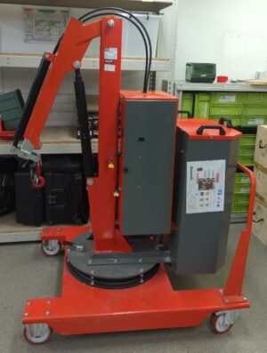 Grue d'atelier de marque AXA Group modèle 01B5SE, capacité de charge 500 kg. (bât B)