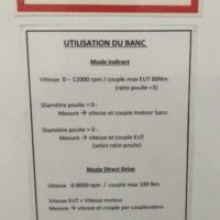 Banc de caractérisation (voir détails sur photos). (cellule 14 bât B) – Image 3