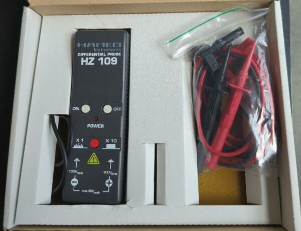 Sonde différentielle pour onduloscope de marque Hameg modèle HZ19. (bat B)