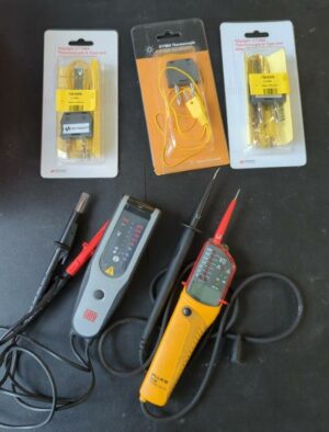 2 testeurs de tension avec 3 thermocouple. (bat B)