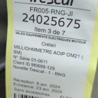 Micromètre de marque AOIP modèle OM21. (bat B) – Image 3